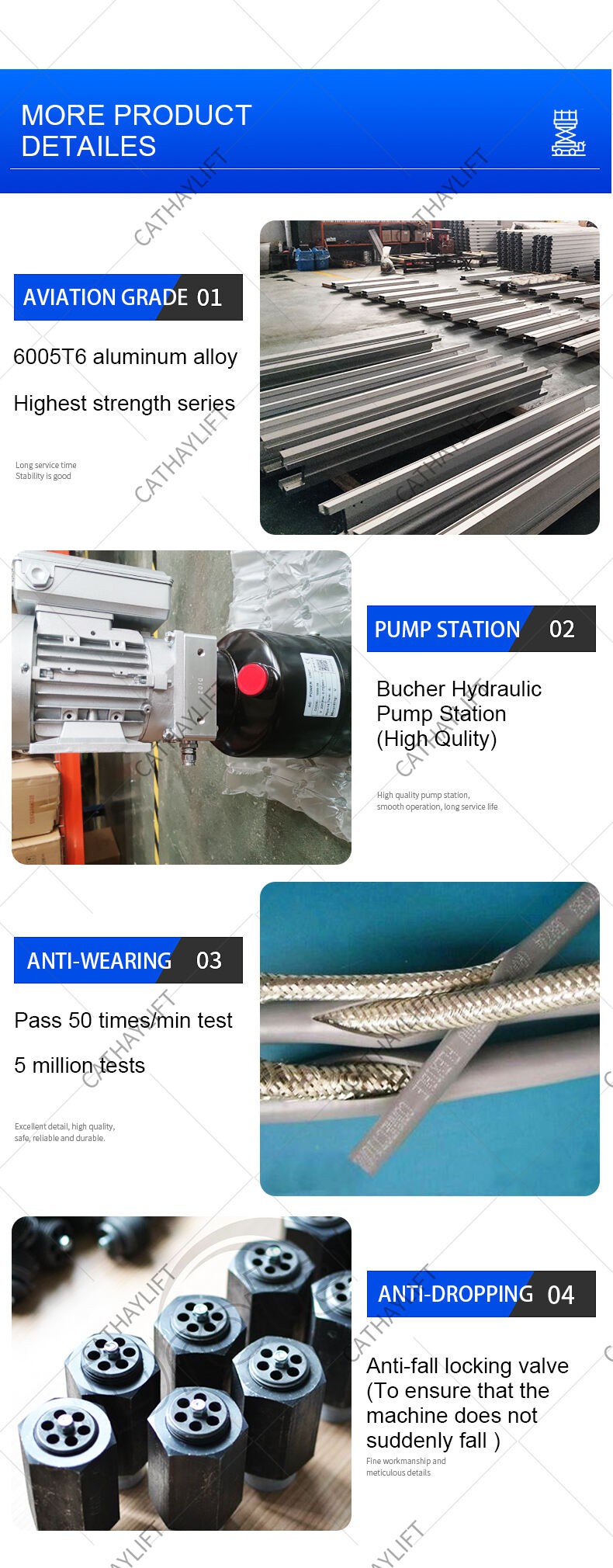 cathaylift dual mast vertical aerial work platform-Shandong Cathay Machinery Co Ltd 3