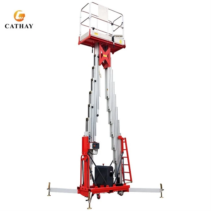 Aluminum Dual Mast Lift